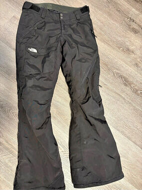 The North Face Freedom Insulated Pants Black Flare Snow Pants Small